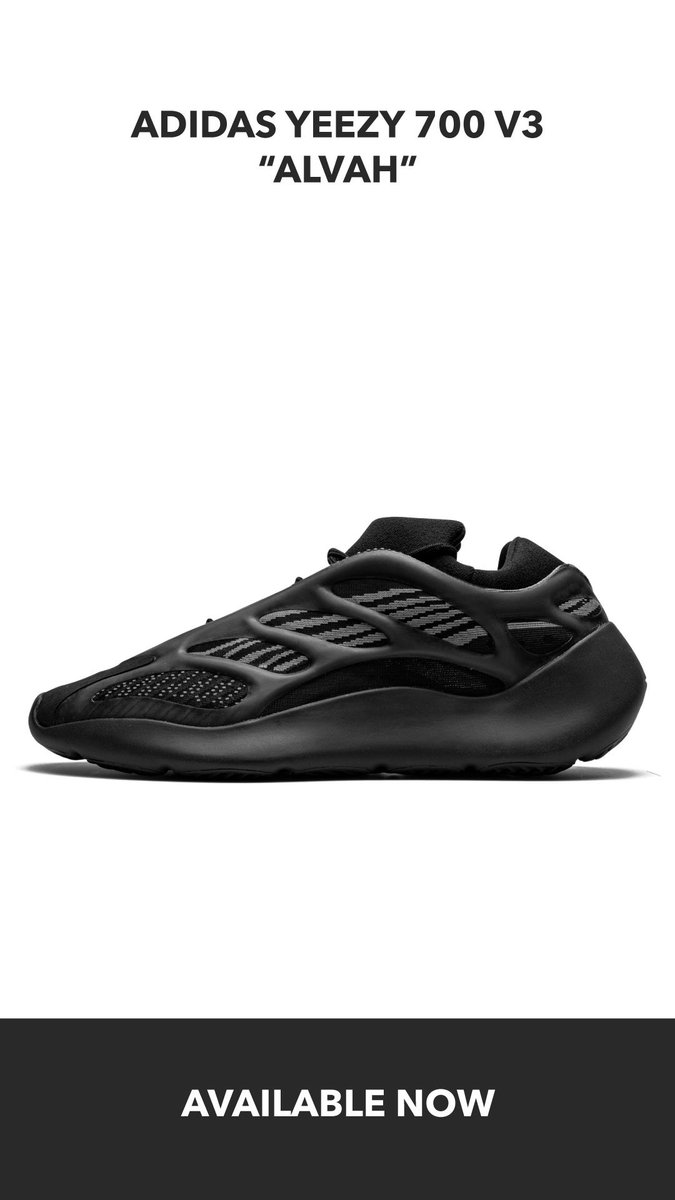 TheSoleLibrary's tweet image. Adidas Yeezy 700 V3 “Alvah”

Links to purchase -&amp;gt; thesolelibrary.com/pages/adidas-y…

#TheSoleLibrary