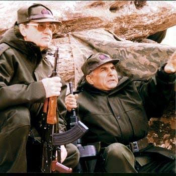 turkcu_forum's tweet photo. Hasan Kundakçı Paşa (Tamburalı Paşa) ve İlker Başbuğ 1995 senesi Çelik Harekatı #HasanKundakçı #İlkerBaşbuğ #cumartesi #antipkk #kandil https://t.co/3w3rKg1mlw