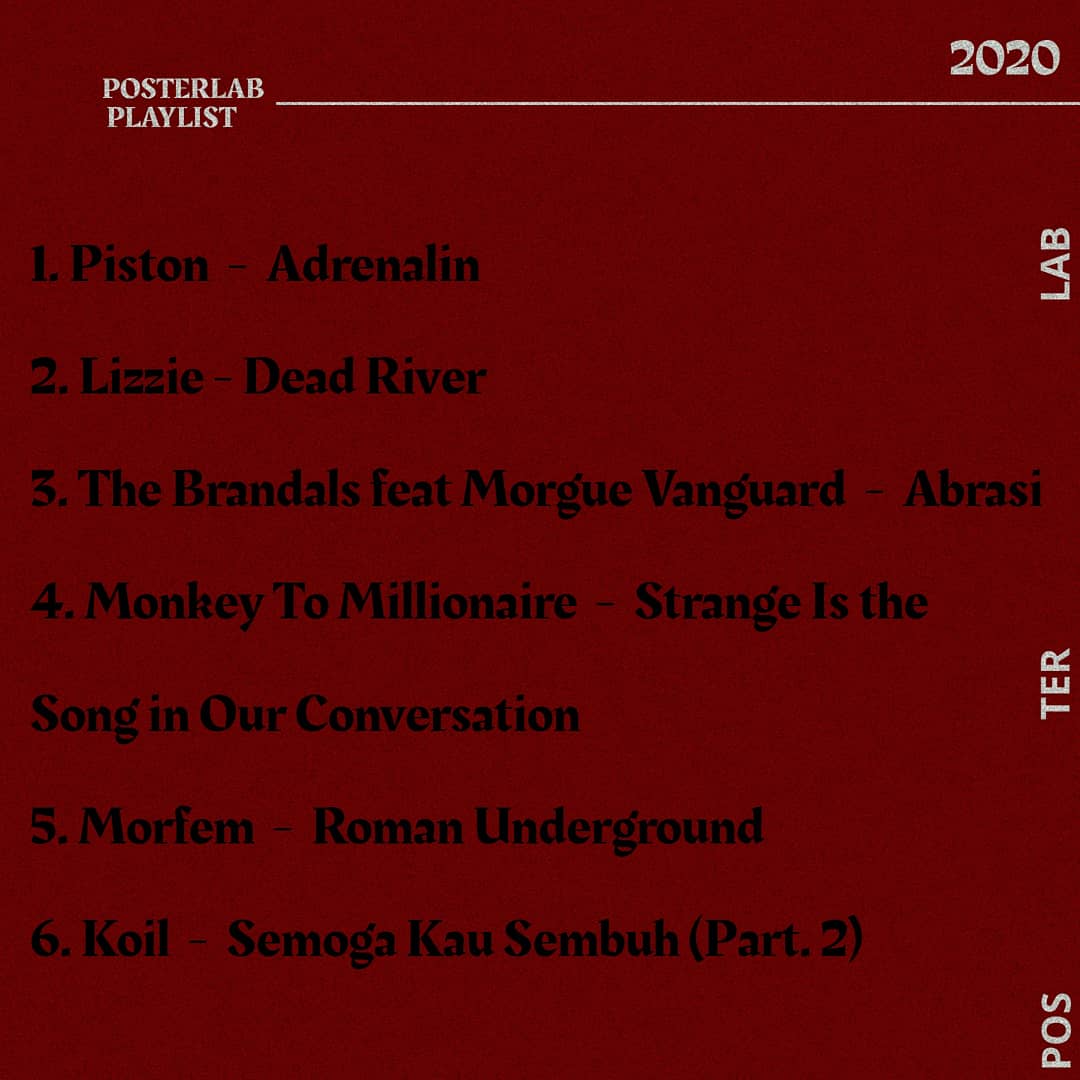 posterlabID's tweet photo. Berikut adalah susunan Playlist versi Posterlab untuk hari ini, nikmati hari Sabtu dengan lagu-lagu berikut!
#posterlab #posterlabplaylist https://t.co/5yFngUgjDh