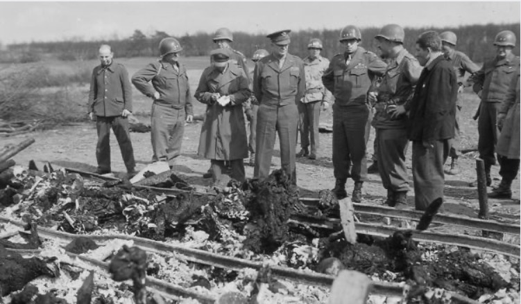 When the  @USArmy reached  #Buchenwald, the supreme commander of the Allied Forces, Dwight D. Eisenhower, writes: "Nothing has ever shocked me as much as that sight."