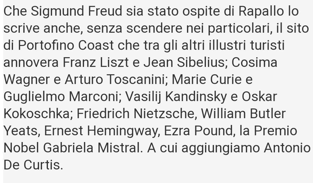 mabra01's tweet photo. #Rapallo e i suoi ospiti illustri da #Liszt , a #ButlerYeats ,da #Nietzsche, a #Kandinsky,da #Freud a #Hemingway ecc. https://t.co/lePMlQz2ql