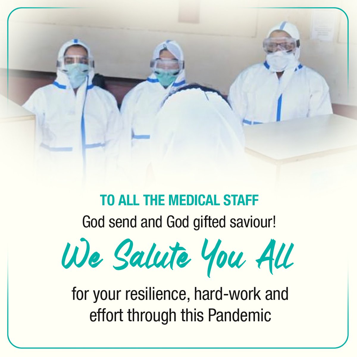 SargodhaDeAwaz's tweet photo. Thanku to all our Doctors, Paramedics, LEAs, First Responders like #1122, #TMAs, #WSSCs who are in the battle field against #COVID19 pandemic 24/7 putting their lives in danger just to make our country Safe ...! 
#CoronaHeroesPK https://t.co/qTxAZFOpW4