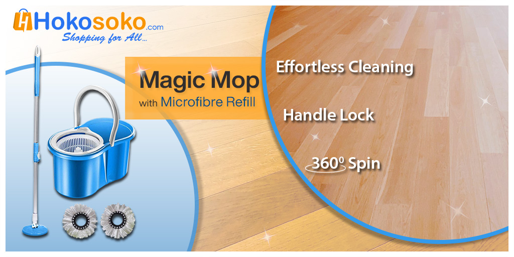 HokosokoOnline's tweet image. Floor cleaning mop comes with 2 microfibre heads that have super absorbent capacity and can easily reach all the difficult corners. 

COD available | Free delivery | Easy returns | Best price &amp;amp; great quality

hokosoko.com

#spinmop #spinmopbucket #spinmop360