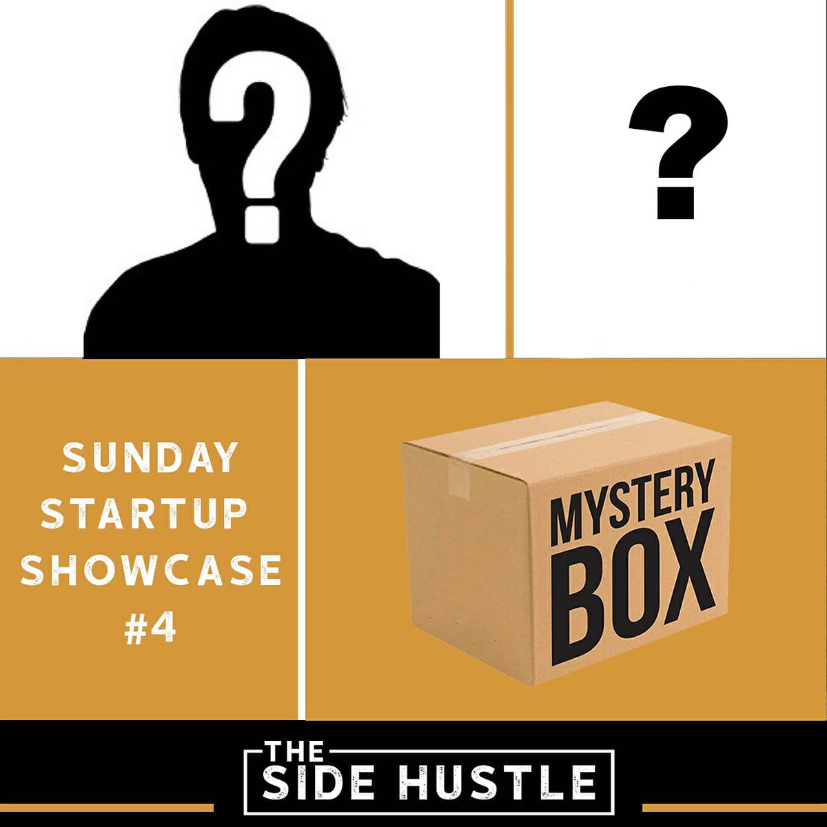 TheSideHustle_'s tweet photo. Tomorrow is the last week of the #SundayStartupShowcase

Who would you like to see for the final week? #EasterSunday

#startup #founders #startuplife #entrepreneur #entrepreneurship #sidehustle #business #mystery https://t.co/97BTa9GxJR