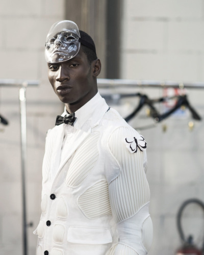 jdragon__'s tweet photo. Can we talk about Black people wearing Thom Browne? https://t.co/iAuVbKZOLR