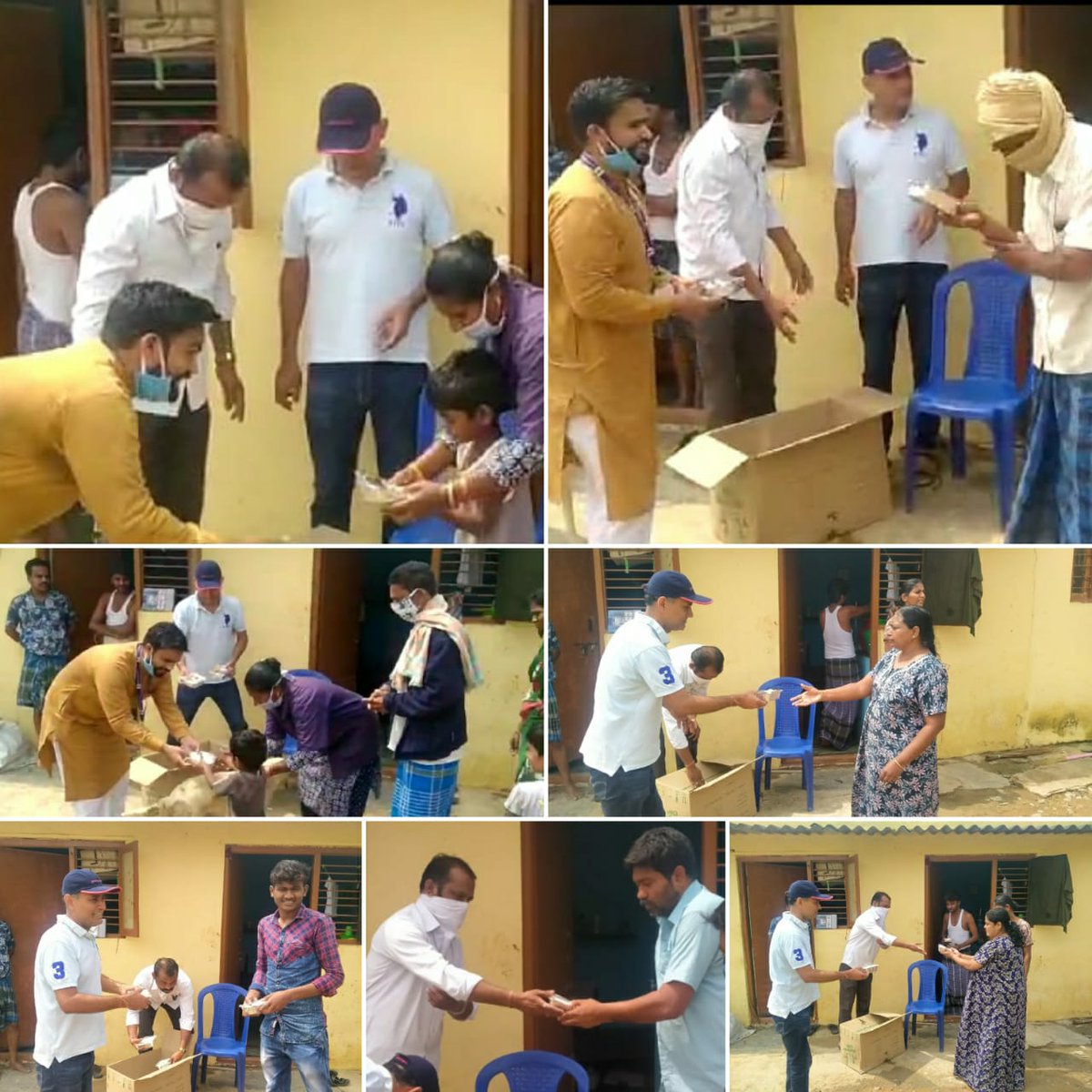 iamkumar_amit's tweet photo. Day 1 - 6th of April 2020 #WeCare . #lets take care of our fellow citizens . Serving  meals to the brothers and sisters of Begur in this hour of need . Fullinfaw College &amp; SWAR initiative 
@BBMPCOMM
@BBMP_MAYOR
 @BangaloreMirror https://t.co/8SrmCyxvLA