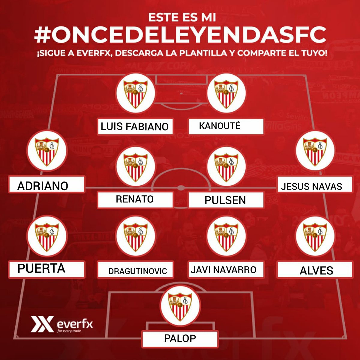 aanps's tweet photo. @EverFX @SevillaFC @EverFX 
#OnceDeLeyendaSFC https://t.co/VRV6MluD7u