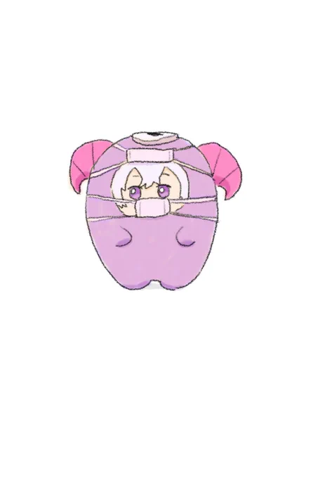 姉リクエスト マスクをしてるモンそーちゃん 