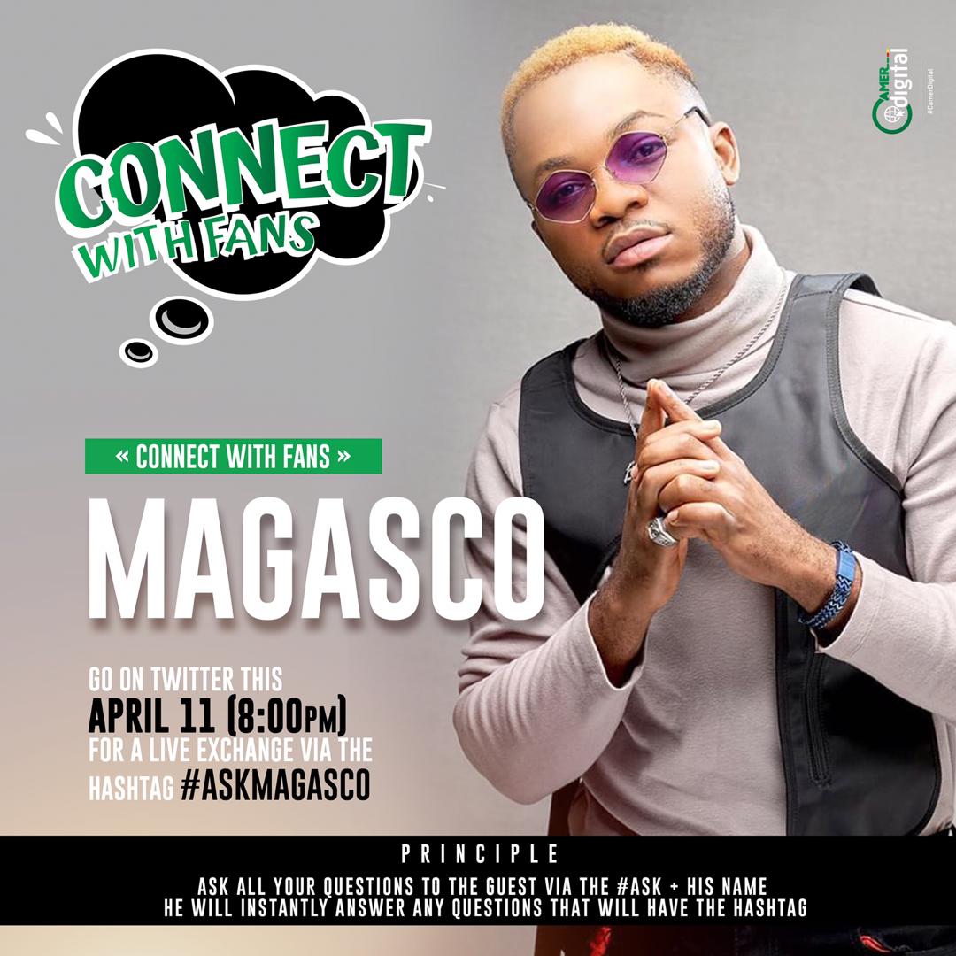 OUTNOH's tweet image. Assé hein My kondrè people don't forget to catch @Magascobboy tonight at 8 o'clock with  #AskMagasco for a live exchange. 

#ConnectWithFans 
#CamerDigital