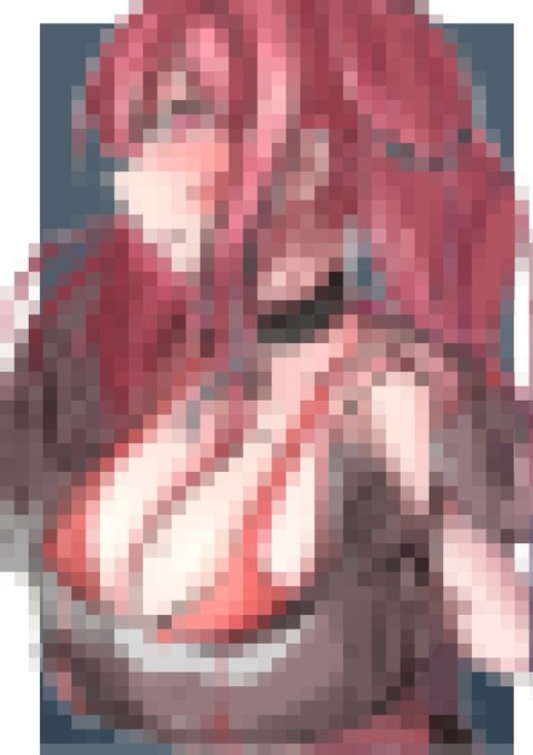 今描いているブレマートンの途中経過(モザイク)です。 