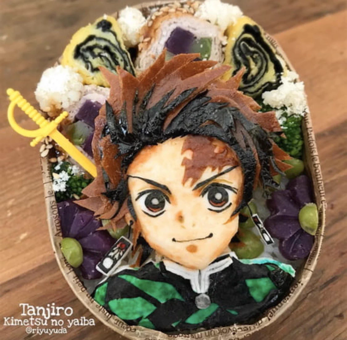 食べるのがもったいない？「鬼滅の刃」のキャラ弁のクオリティが高すぎるwww