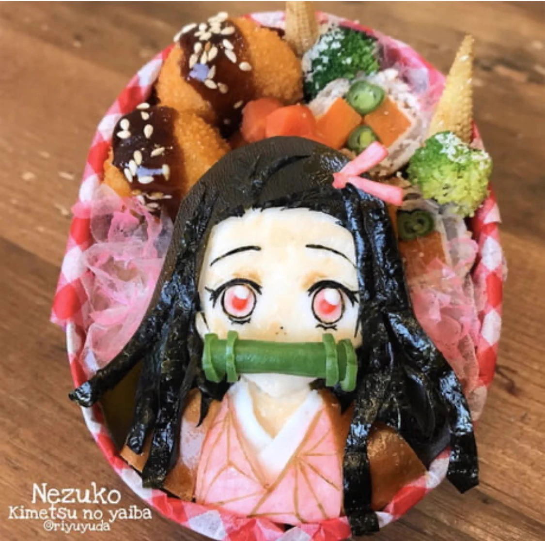 食べるのがもったいない？「鬼滅の刃」のキャラ弁のクオリティが高すぎるwww