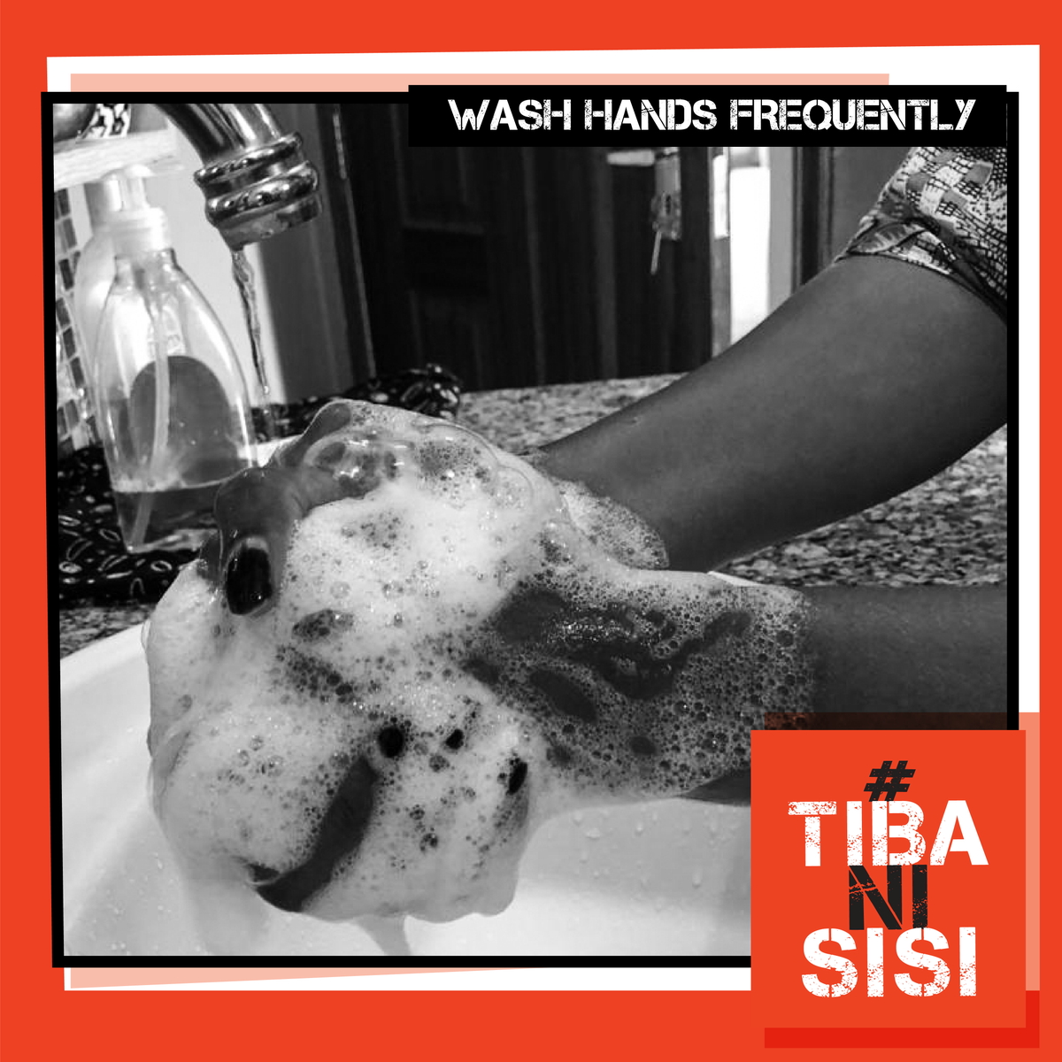 TibaNiSisi's tweet photo. What role are you playing to help stop the spread of coronavirus in Kenya? 
Share with us a picture or video showing how you and/or your family are protecting themselves using the hashtag #TibaNiSisi. We are the cure! #TibaNiMimi #TibaNiWewe @MOH_Kenya @SafeHandsKenya @WHO https://t.co/oYxrO4VIPn