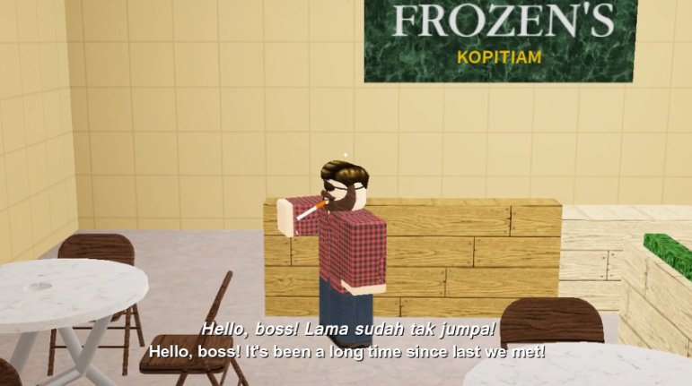 DexroniteRBLX's tweet photo. Who is he meeting?
It looks like he is meeting an important person, right?

So, if you wanna know what's gonna happen next, subscribe to our channel and wait for the film, Lari : When Evils Always Escape to be released there!

Stay Tune! https://t.co/f8pdOXsTyg