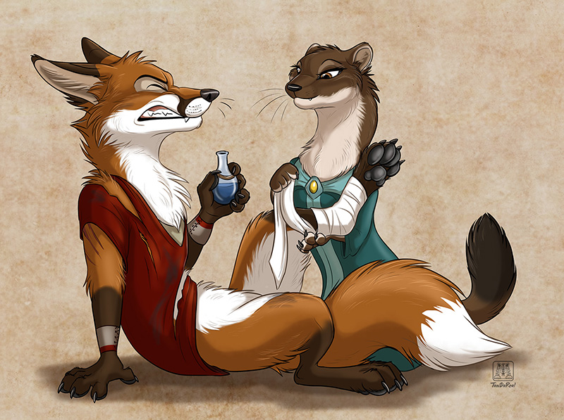 TaniDaReal's tweet photo. First contributions for the @MouseflowerZine kickstarter project coming up. Expect lots of artwork by many amazing artists :] #redwall https://t.co/ZoqnwXoRfh