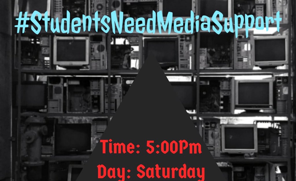 khadijawaseem43's tweet photo. Power of Media is all what we need.! Raise our issues, so that everyone can hear it loud &amp; clear..
#StudentNeedMediaSupport 
@SAMAATV @ARYNEWSOFFICIAL @geopakistantv @CTV_Digital @PublicNews_Com @humnewspakistan @DunyaNews @Dinnewstv @SachTVcom @gnnhdofficial @aaj_urdu @BBCUrdu https://t.co/eDVCTFPLKf
