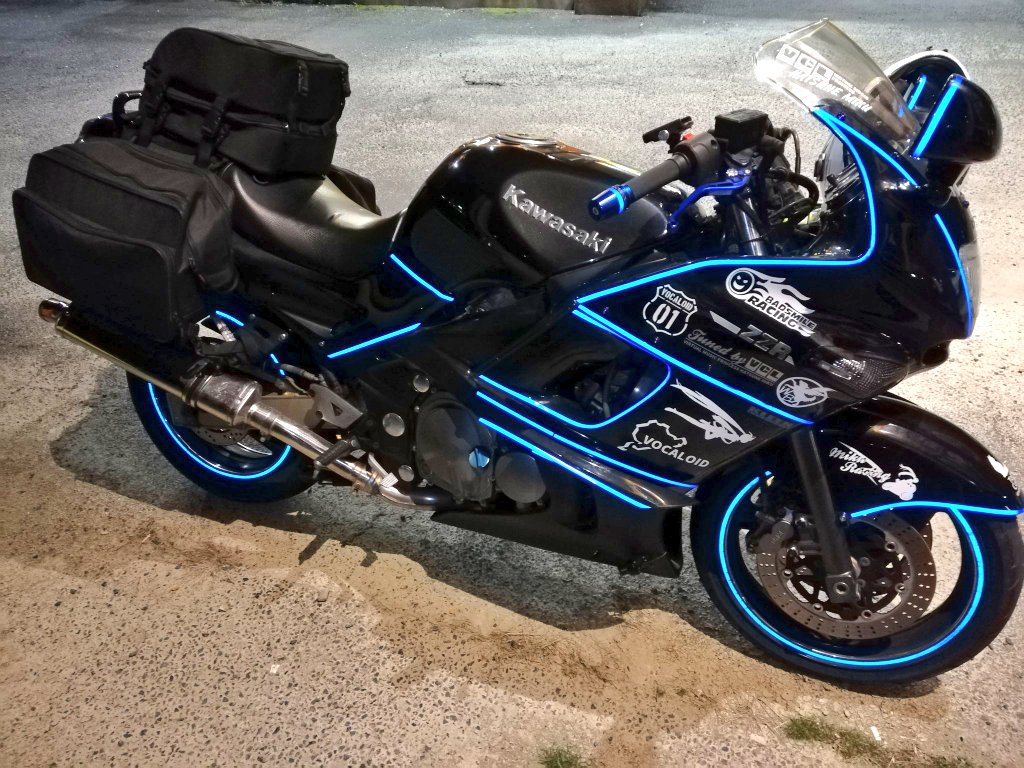 ZZR400 ZX400K 90〜92年 張替え済み 完成品 タックロールシート