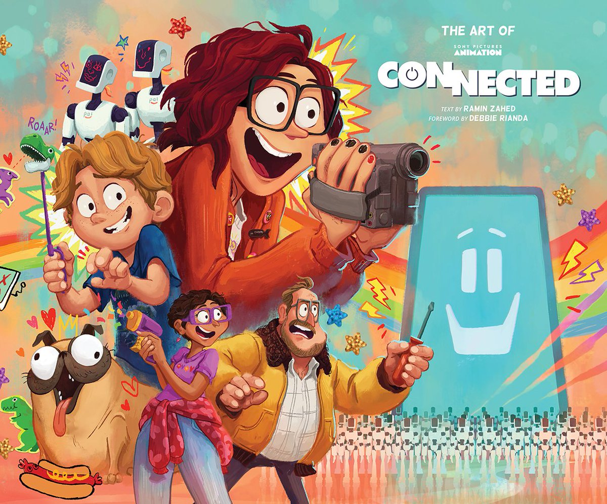 Massando على تويتر アメリカで9月に公開予定のソニー ピクチャーズ アニメーションの新作 Connected のアートブックが9月22日に発売 T Co Tc2xtwyor9