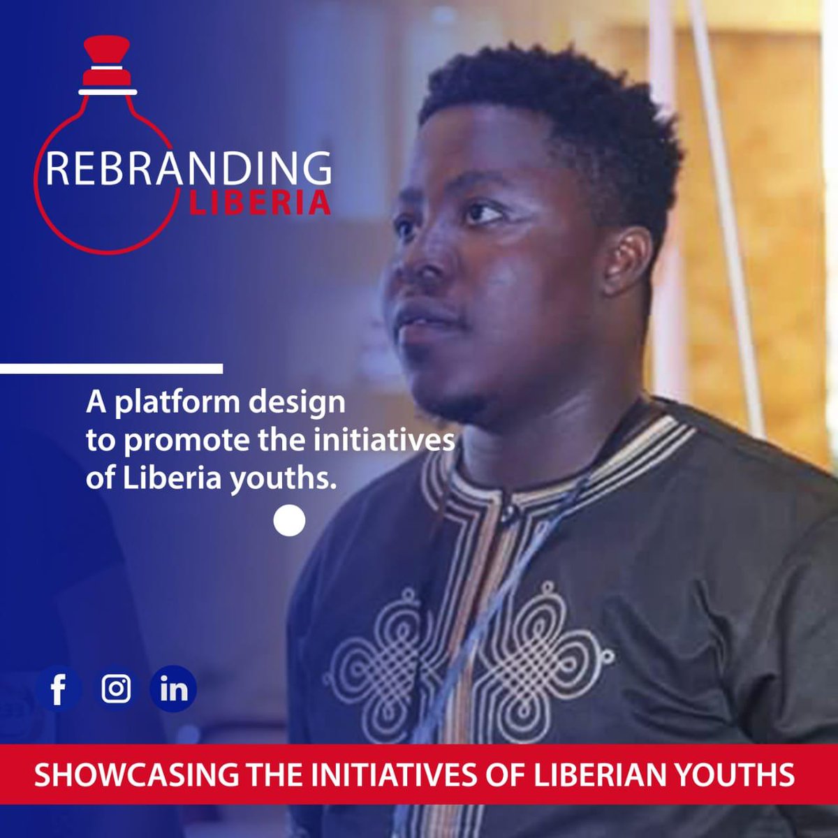 EmmanuelGMulba6's tweet photo. Your pride for your Country should not come after your Country becomes great; your Country becomes great because of your pride in it.
Rebranding Liberia is one of the youth platform that contribute to National Development.
#YOCEL4YOCEL
#LandLiberia https://t.co/qQlb3fon3R