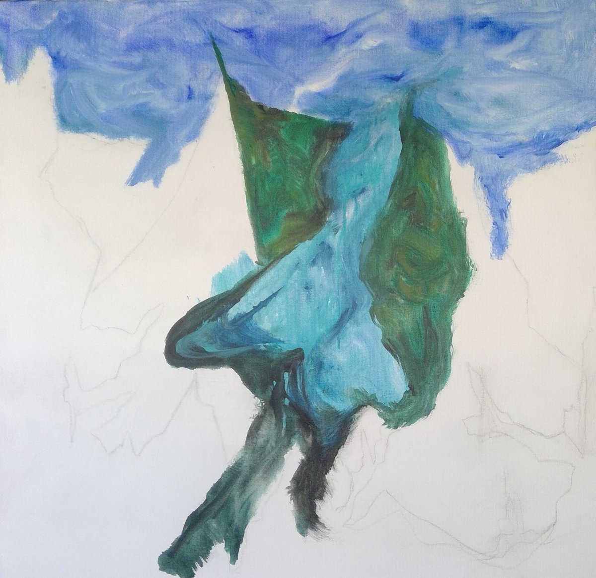 lauraparker_uk's tweet photo. My latest piece in progress ... literally just started yesterday, so got a long way to go ... (it's an underwater one again ... en pleine mer)
.(Acrylic on canvas 30x30 inches)
#artcanorg #artcanhour #artcanartis #underwaterpainting #scubadiving #artistsjourney #abstractedart https://t.co/uqsJDXrVrw