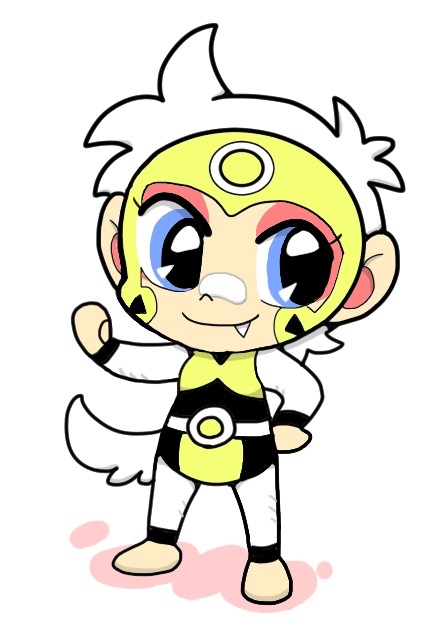 #ガッツポーズの日

【はんもん】
ガッツポーズ好きな子。 