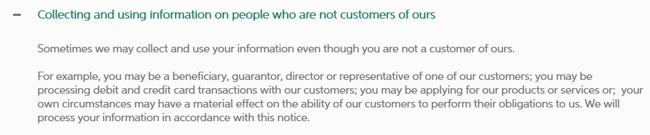 suranjitt's tweet photo. Even If you are not a customer of the bank they may collect your info...... https://t.co/OPGO8XS9g4