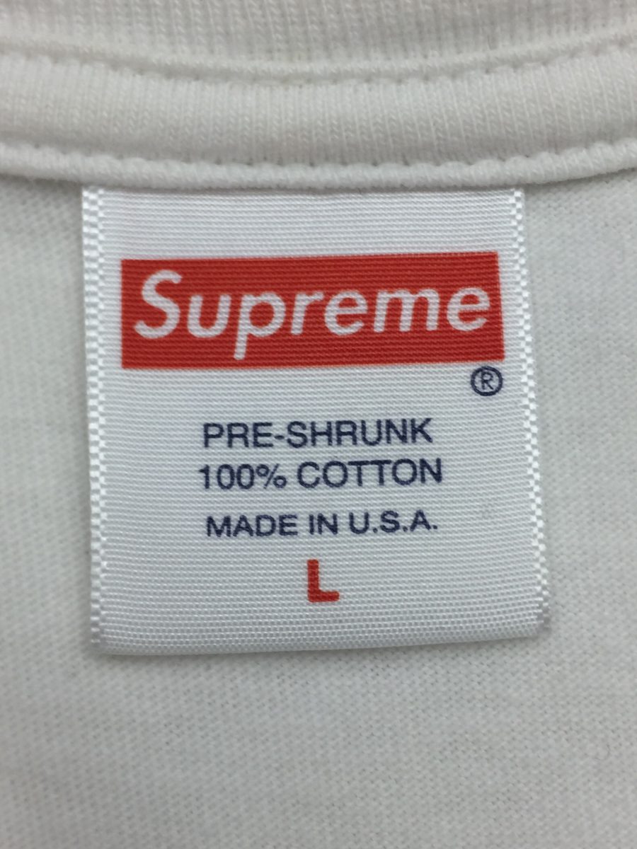 supreme dollar tee red
