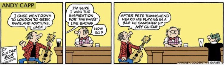 WorldofAndyCapp's tweet photo. I can see why @TheWho https://t.co/qeXwldvC4Z