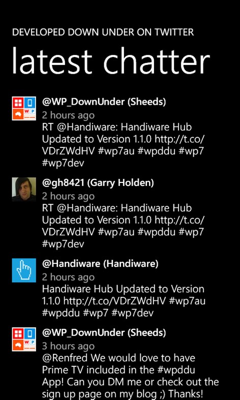 Sheeds_au's tweet photo. Wow. How time flies... It was 8 years ago this week that a little app called #DDU Developed Down Under for #WindowsPhone debuted in the marketplace. Those were the days! Fantastic collaboration with #WPDU and @niall_bigscreen. Leading the way.
https://t.co/kyu70N1mOa https://t.co/mZO4z7eps2