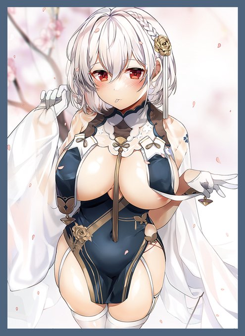 エアコミケ新作情報17
アズールレーンより、「シリアス」のスリーブとプレイマットになります。イラストはギザン様(@onedream_00)になります! 