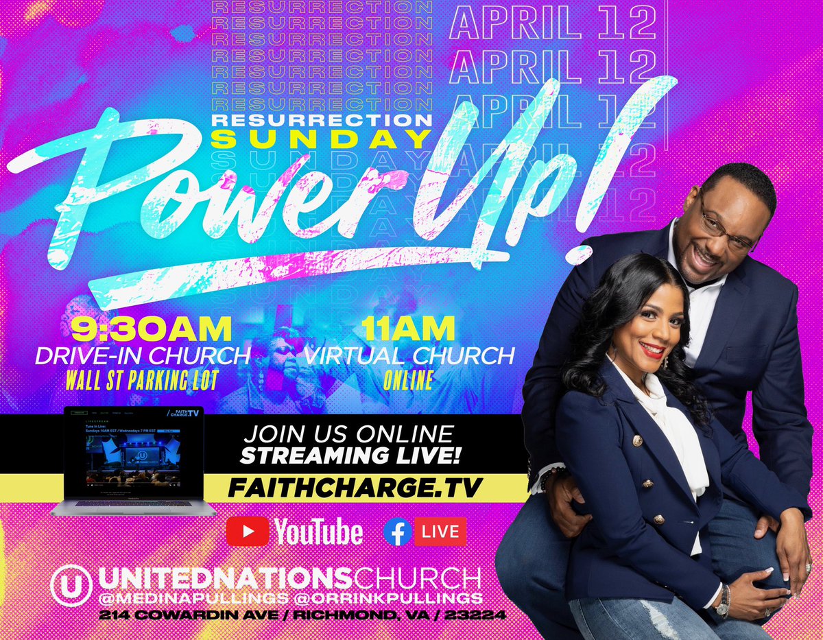 Drive in Church at 9:30am &amp; Virtual Church at 11:am you don’t want to miss it!!!!