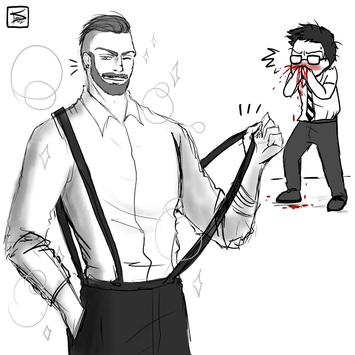 tirmesauro's tweet photo. Dwight is me when I saw the new David King cosmetic 😤😤😤😍😍😍 (F*CKIN’ EARRINGS AND SUSPENDERS ARE YOU KIDDING ME)
#DeadbyDaylight #dbdcosmetics #davidking #dwightfairfield #kingfield #dbd #dbdfanart #DeadbyDaylightfanart https://t.co/3PBS1bjxsl