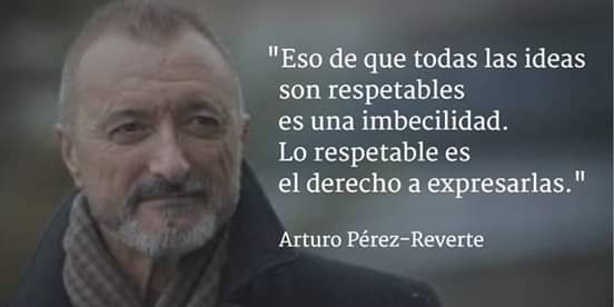 ValeTheGinger's tweet photo. @perezreverte @NoemHa El problema es que la gente cree q esta informada y que es independiente y libre de manipulación!!

No sabía que tenías una cuenta de Twitter... esta frase es de mis favoritas, si es que es tuya!!👇 https://t.co/45clF4HWb5
