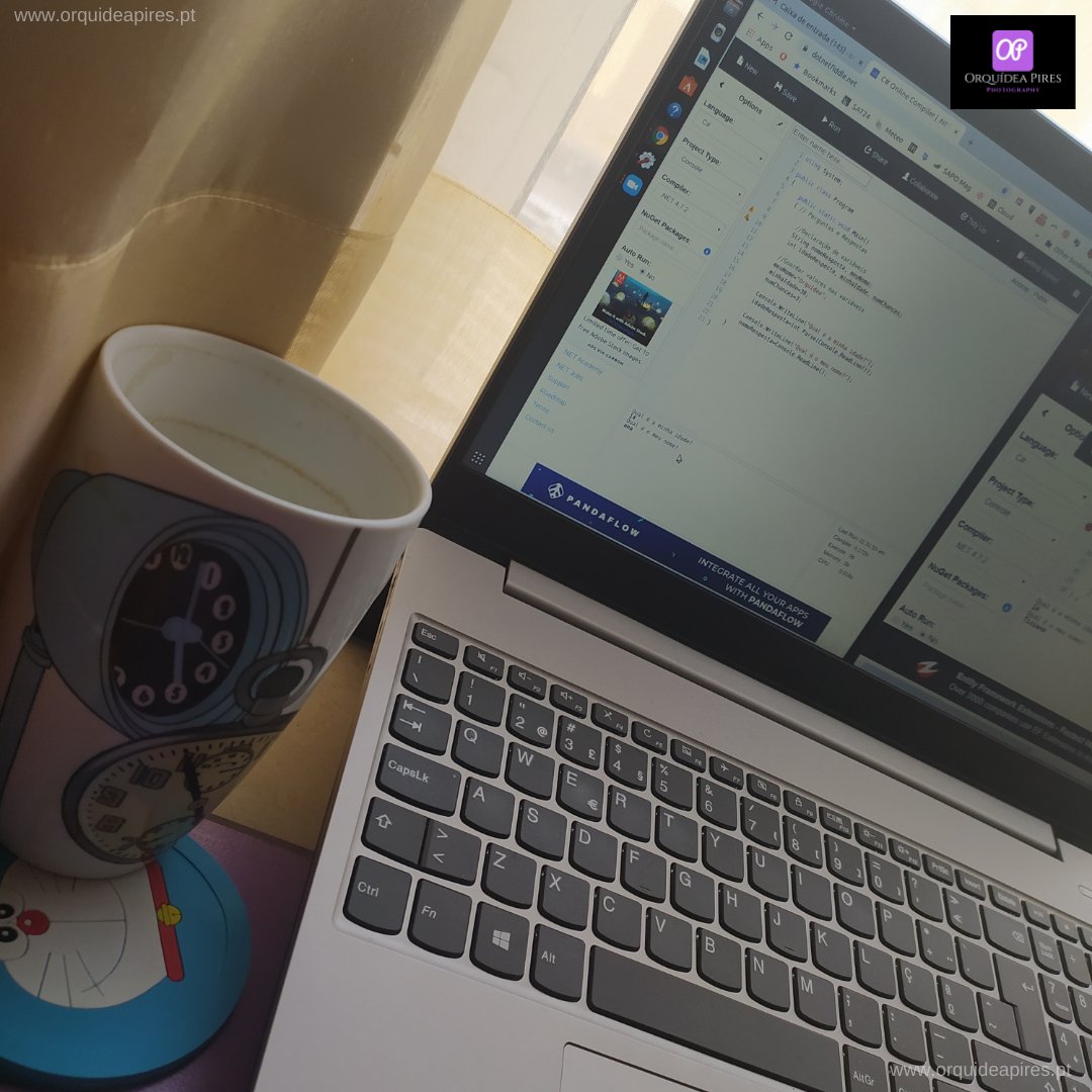 PiresOrquidea's tweet image. Sábado é dia de estudo de C#
As aulas vão decorrendo a bom ritmo! 
E tu o que estás a aprender de novo por estes dias? 
.
#LearningHowToCode #Coding #LearningNewThings #LanguageCoaching #LearningLanguages