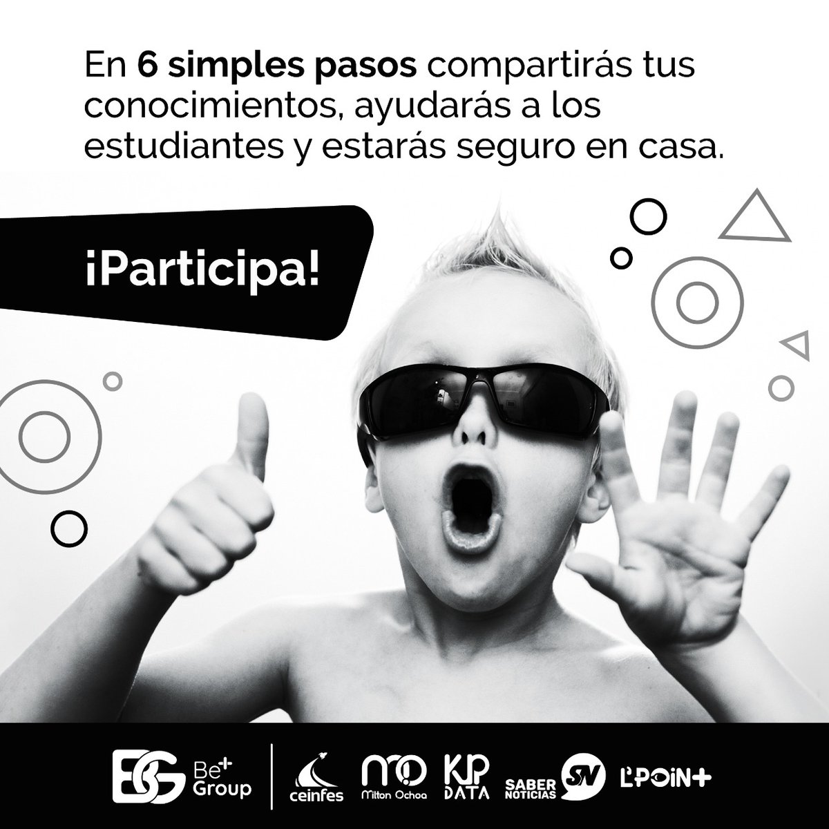 Beplusgroupla's tweet photo. ¡Profe, te estamos buscando! #SerMásEnCasa es compartir el conocimiento con nuestros niños y jóvenes a la distancia. Por eso, te invitamos a participar en nuestro reto #EnseñaEn1Minuto. Te contamos cómo hacerlo: https://t.co/N3GwkydK3Z https://t.co/udO1HhevjY