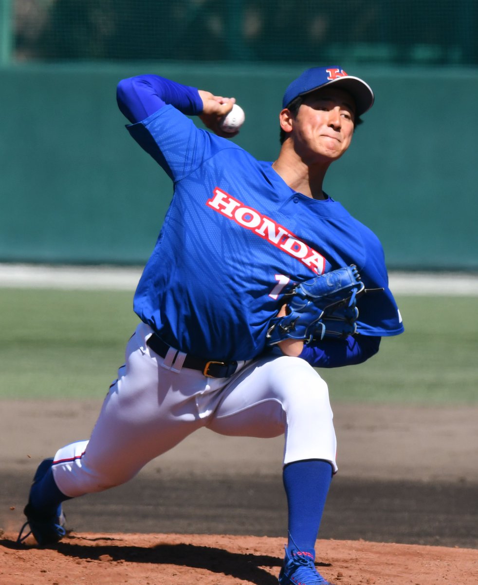 ぶるーたす Twitterren 米倉貫太 Honda 福岡から若生監督の就任した埼玉栄に進学すると１年夏からエースとして活躍 バランスのいいフォームのmax146 右腕はプロからも注目されるも Hondaに入社すると いきなりスポニチ大会で先発デビュー ２年目の今年は主要試合