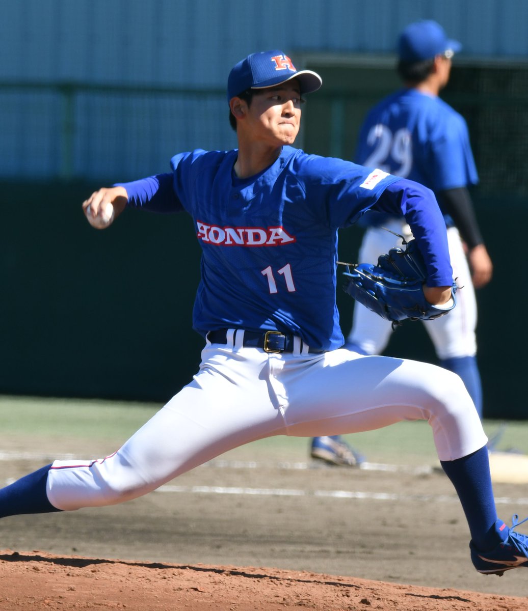 ぶるーたす Twitterren 米倉貫太 Honda 福岡から若生監督の就任した埼玉栄に進学すると１年夏からエースとして活躍 バランスのいいフォームのmax146 右腕はプロからも注目されるも Hondaに入社すると いきなりスポニチ大会で先発デビュー ２年目の今年は主要試合