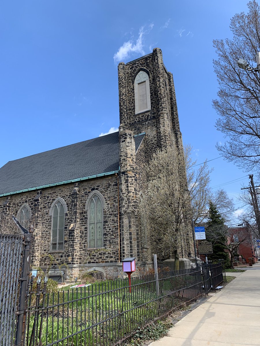 “St. John’s Episcopal Church is the oldest church in Cuyahoga. Built in 1836 ... it served as Station Hope on the Underground Railroad. A secret tunnel extended...to Lake Erie, through which...runaway slaves escaped to boats that took them to Canada” (17/)