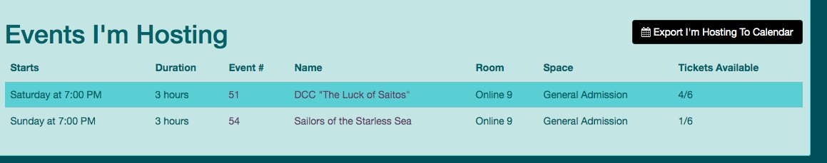 So my DCC Sailors on the Starless Sea is nearly sold out. But my home-brewed game, The Luck of Saitos, has several more slots! Join us next weekend for some medieval-monster-murder-mystery fun!  #CyclopsCon