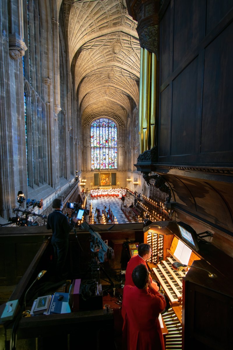 ChoirOfKingsCam's tweet photo. Here’s a photo taken during the filming back in December. 

#EasterfromKings https://t.co/v8JJVmQDoW