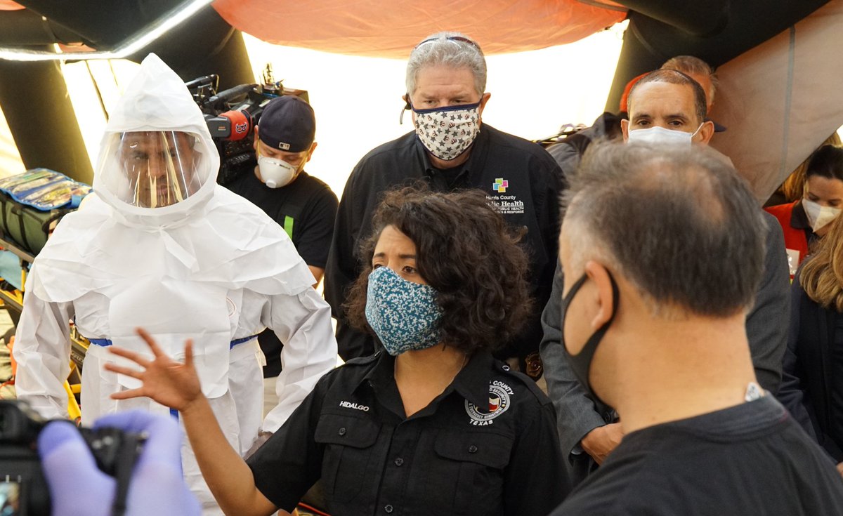 This is a Pearl Harbor-like moment for our nation. How we respond NOW will define us forever. Action has to be our mantra, human life our singular focus. Today we unveiled our new medical shelter <a href="/nrgpark/">NRG Park</a> which increases our hospital bed count by 250 w/room to grow.