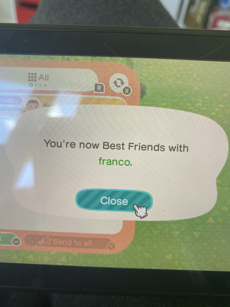SaraLMarino's tweet photo. Confirmed #BFF with @UncomfortNumb. I think we are friends on
Every.
Possible.
Platform
😂 🎮
#CoreColleagues
#MakingWorkFun
#WorkFromHome
@CoreBTSLI
.@NintendoAmerica .@animalcrossing https://t.co/oF0H1ptqYk