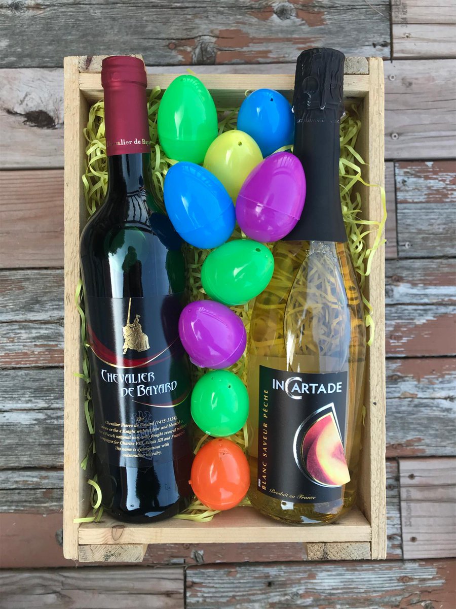 How's your prep for Easter going? We may have more eggs to fill but we got the wine part down. 🍷🐰 #Easter #EasterWine