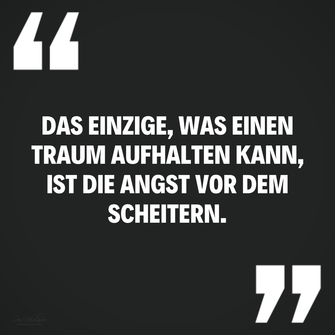 💥 DAS EINZIGE, WAS EINE TRAUM AUFHALTEN KANN, IST DIE ANGST VOR DEM SCHEITERN.

#selbstwert #unternehmen #erfolgistkeinzufall #erfolg #kundengewinnung #sprüchefürsleben #spruchzumnachdenken #zeiten #zitatebilder #zitateseite #gedanke #zitatdestages
