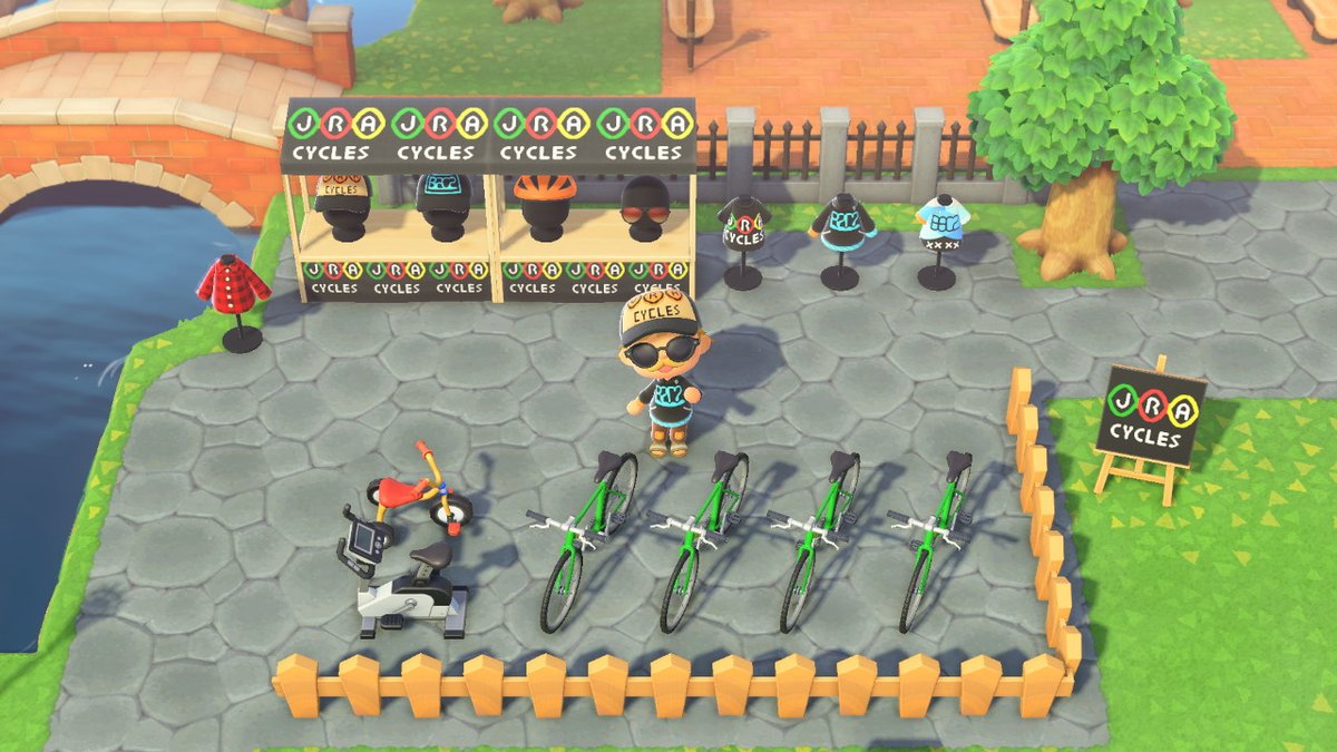 Support your local bike shop. <a href="/JRAcycles/">JRA Cycles</a> <a href="/B2C2Cycling/">B2C2 Cycling p/b Contes Bike Shop</a> #AnimalCrossing #ACNH #NintendoSwitch
