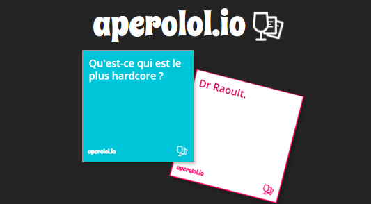 aperolol_io's tweet photo. Game time ! Spécial COVID-19
➡️ https://t.co/pJEM9CEV2P
#jeuenligne #jeudecarte #apero https://t.co/Z6FgqLBePB