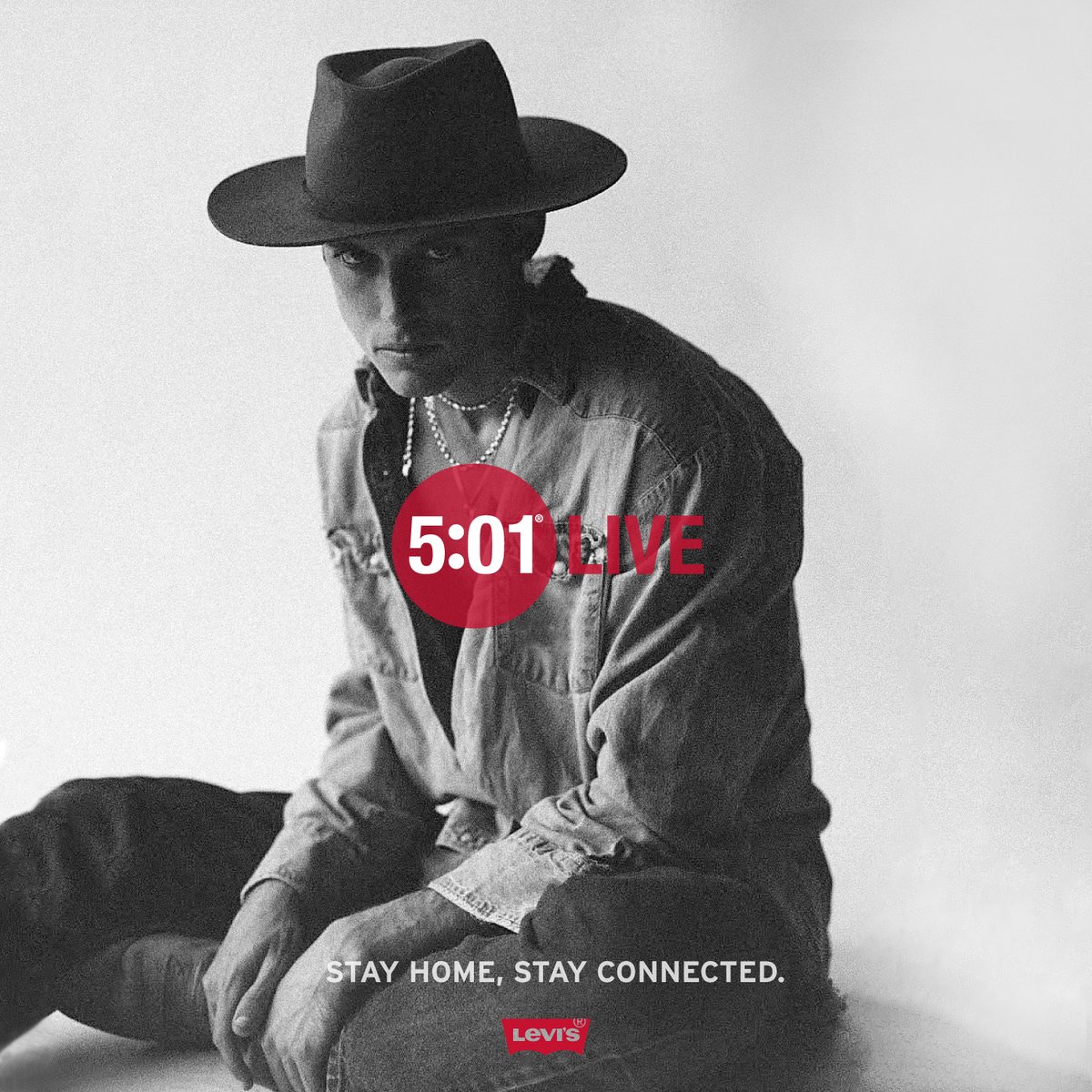 LEVIS's tweet photo. 5:01 LIVE with @harryhudson. Tonight at a special time. Tune in for his live performance at 4:40pm PST on Instagram.
Stay home, stay connected. #UseYourVoice https://t.co/AVgimpN2PL