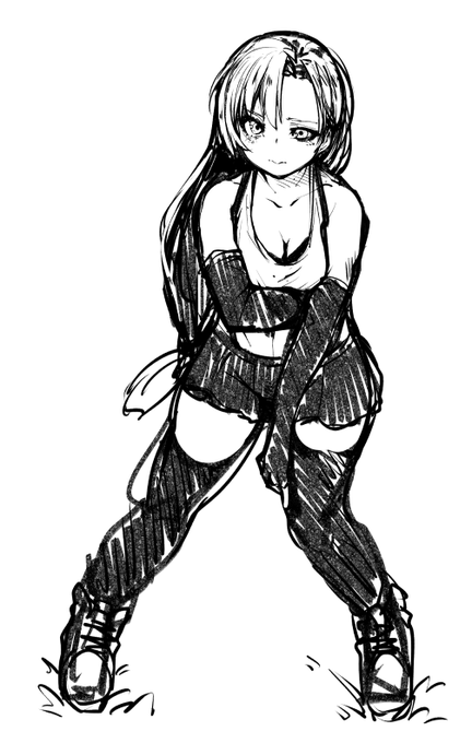 ティファの落書き 