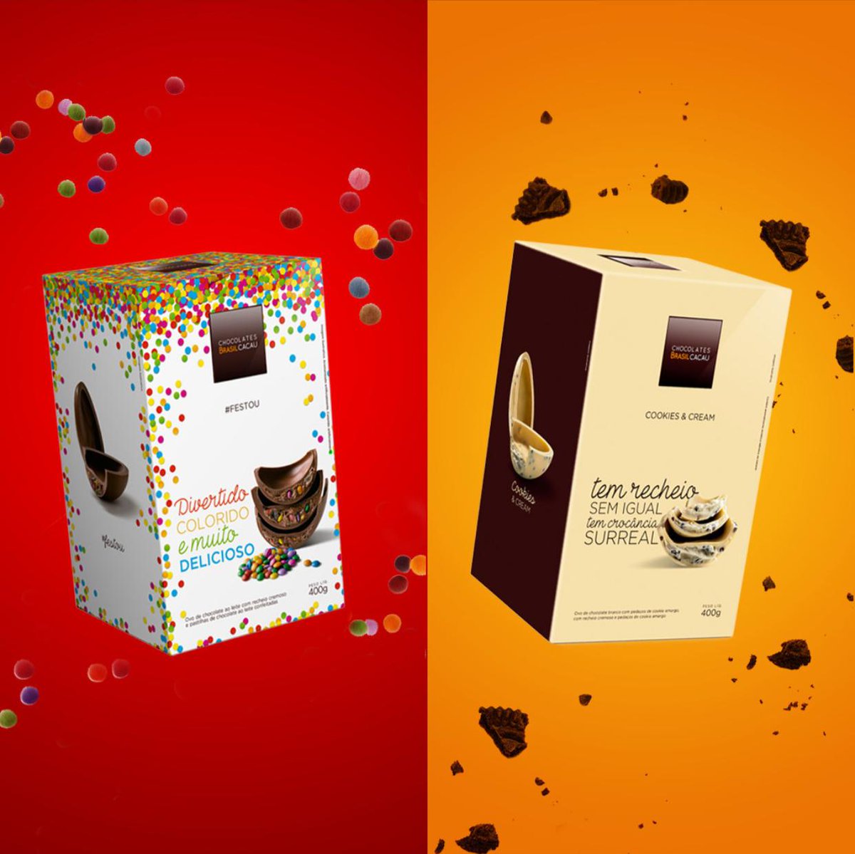 A Chocolates Brasil Cacau quer saber: qual seu ovo de páscoa favorito? Responde aí qual desses você queria na sua casa. Obs. não vale falar “os dois”, hein? :P #pascoa #spmarket #chocolate