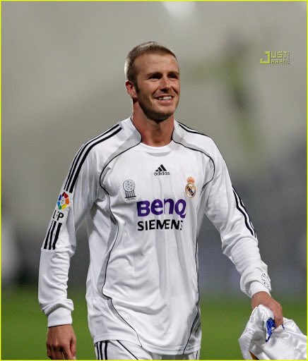 real madrid beckham jersey